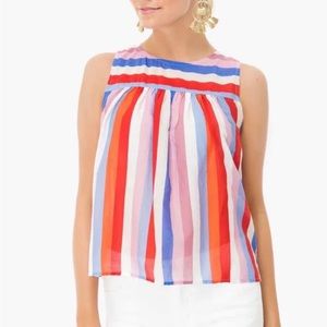 Xirena Top with button back detail.